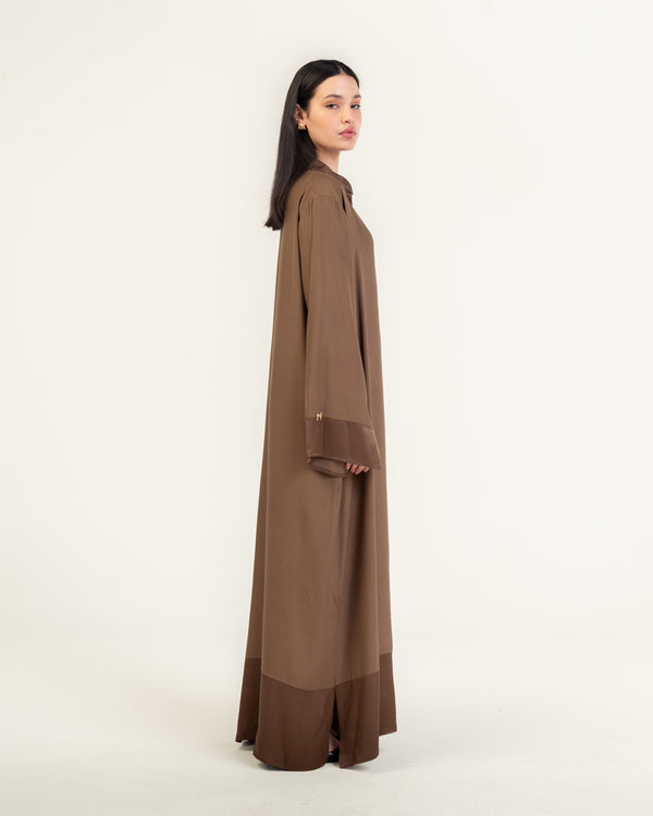 TUNIC DRESS - ESPRESSO