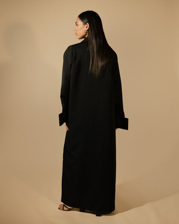 BLAZER ABAYA - BLACK