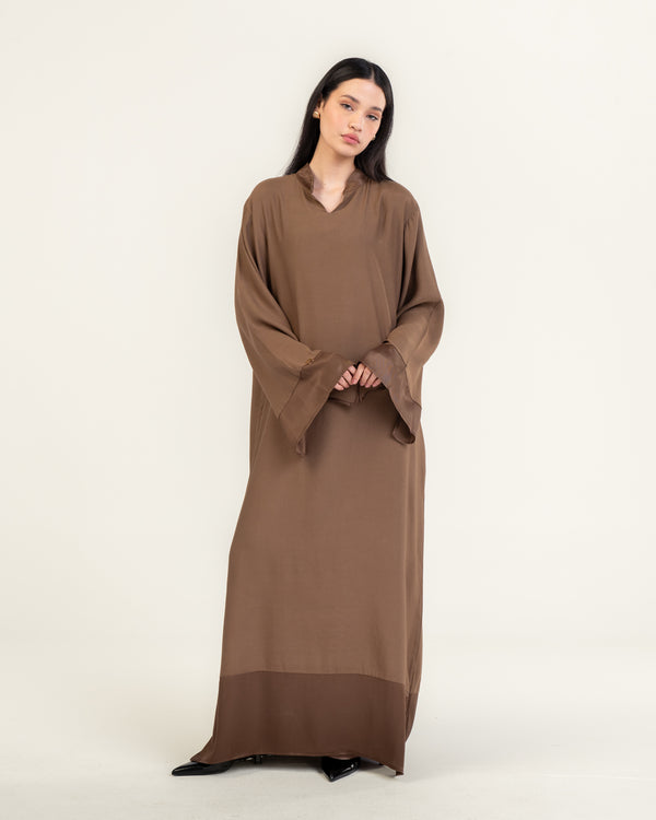 TUNIC DRESS - ESPRESSO