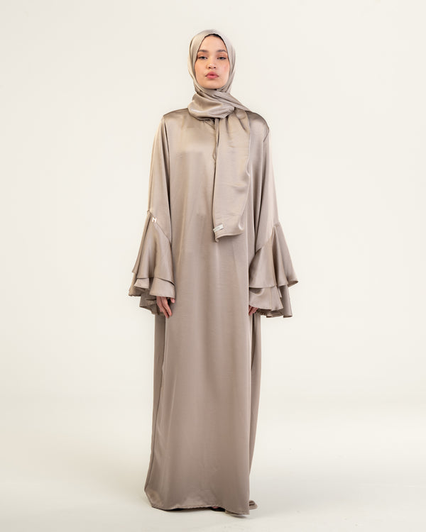PRAYER DRESS VOLANT - CREAM