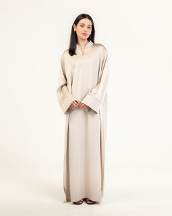 SIGNATURE DRESS - BEIGE