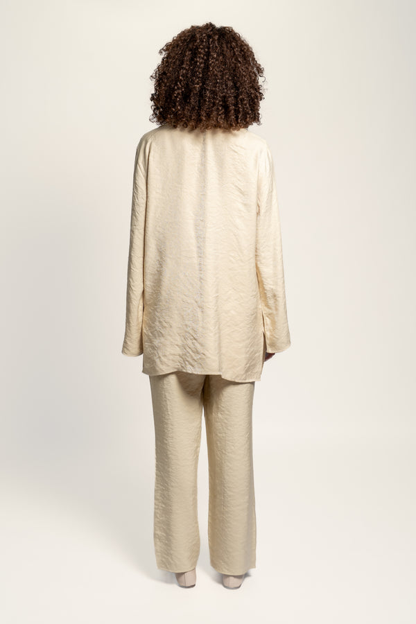 LOOSE PANTS - BUTTER YELLOW
