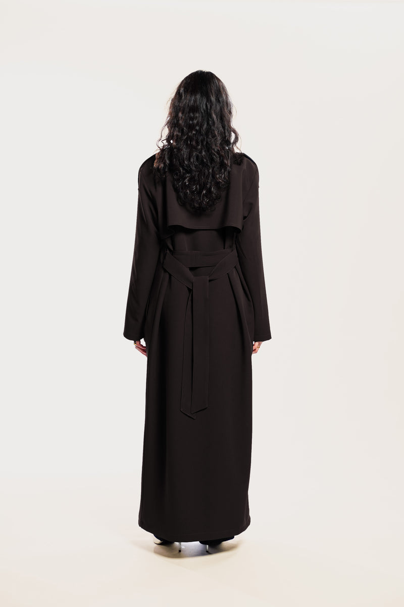 TRENCHCOAT - DARK BROWN