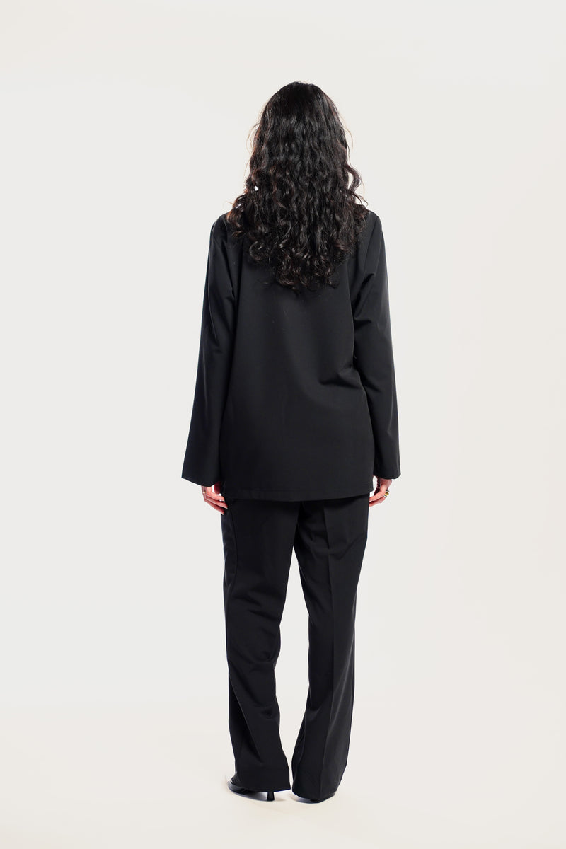 TAILORED PANTS - BLACK