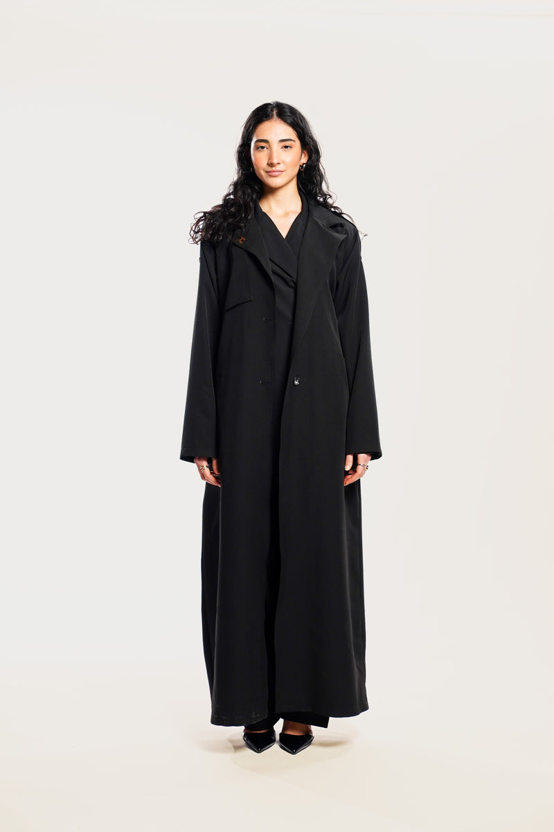 TRENCHCOAT - BLACK
