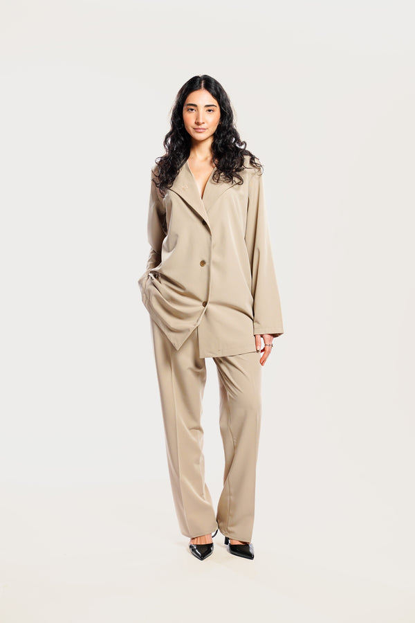 TAILORED PANTS - CHAI