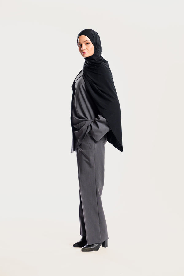 TAILORED PANTS - GRAY